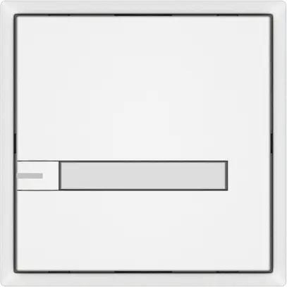 Pulsante universale EDIZIO.liv UNI SNAPFIX® 12…48V c.LED 1× com.1T targ.bi 