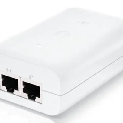 Iniettore Ubiquiti PoE+ U-POE-AT 48Volt, GE, 802.3af, 15.3Watt 