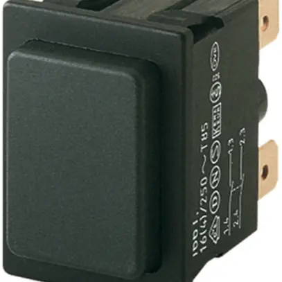 Interruttore luminoso INS Novitronic, 16A/250V 0/2L, tasto ne 