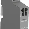 Blocco di contatti ausiliare ABB CAL4-11K, 1Ch/1R 4A AC-15, laterale Push-In 