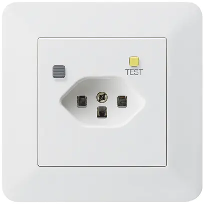 Presa INC KTR T23 FI 30mA bianco 