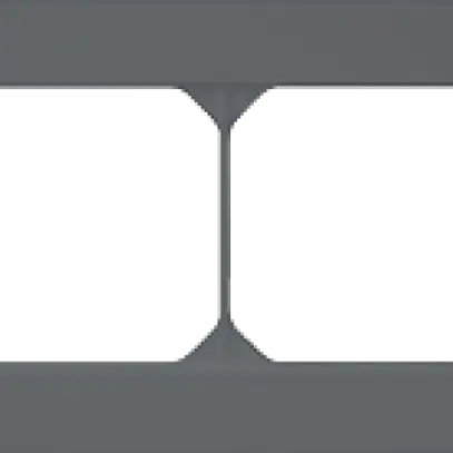 Intestazione INC kallysto.pro 1×4 antracite orizzontale 