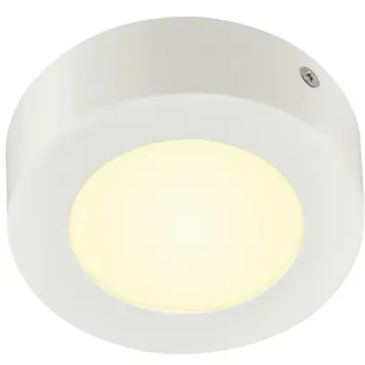Plafoniera/lpda a muro LED SLV SENSER 12 ROUND 8.2W 480lm 3000K Ø115×35mm bianco 