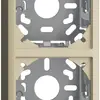 Cappa con piastra di base 2×39mm per combinazione FX verticale/orizzont. vanille 