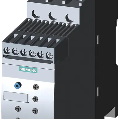 Démarreur progressif Siemens SIRIUS 3RW40 S0 12.5A 5.5kW ON/OFF, Us=110…230VUC 