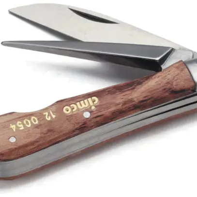 Coltello tascabile CIMCO 2-parte manico in legno 