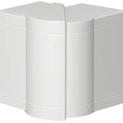 Angle extérieur tehalit BR 68×100mm couvercle 80mm sans halogène blanc trafic 