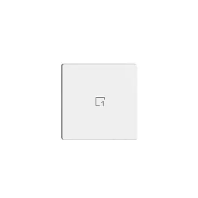 Poussoir 1/1 ENC Edue Wiser symbole scène 1 blanc 