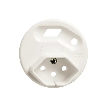 Kit frontal FH pour prise FI blanc 