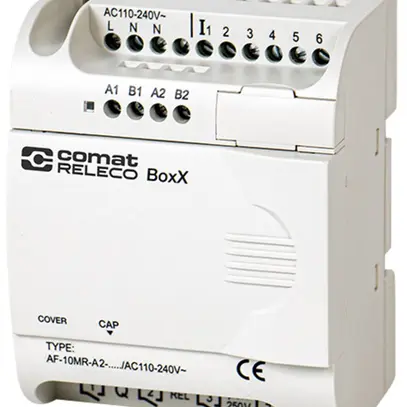Unité de base PLC ComatReleco AF-10MR-A2-CAP/AC110…240V, 6DI, 4×relais, 240VAC 