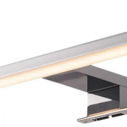 Applique pour miroir LED SLV DORISA, 7W 4000K 350lm long IP44 chromé 