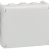 Scatola di derivazione PLEXO 155×110mm vuota grigio chiaro 