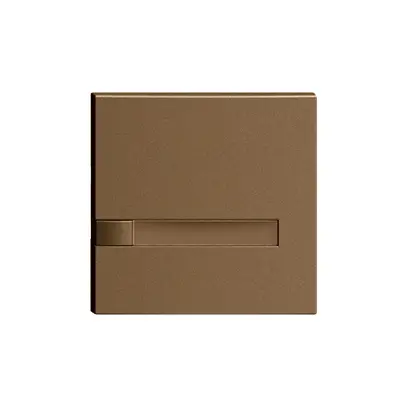 Touche 1/1 KNX/électron.s.LED+ pap.EDIZIOdue commande 1×coffee 