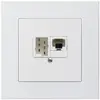 Scatola INC kallysto.pro 1×RJ45u+1×TT83 bianco 