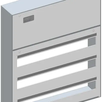 Quadro di distribuzione AP Hager ABT 2 spazi per contatori 3-file 506×611mm 