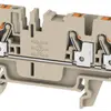 Morsetto di passaggio Weidmüller A3C PUSH IN 2.5mm² 3 contatti TS35 beige 