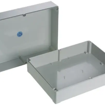 Boîtier AP Woertz Lithos 300×230×110mm gris clair IP65 ABS 
