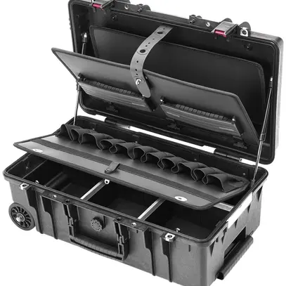 Valigia portautensili CIMCO Gigant-Compact, vuoto, 600×370×250mm, nero, 7.5kg 