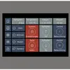 Écran tactile KNX ENC MDT VC-0701.04 7" 800×480px couleur neutre sans cadre 