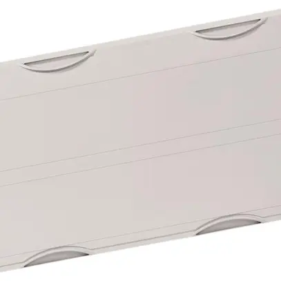 Verteiler-Abdeckung ABB 2 Reihen ohne Schlitz 500×300mm 