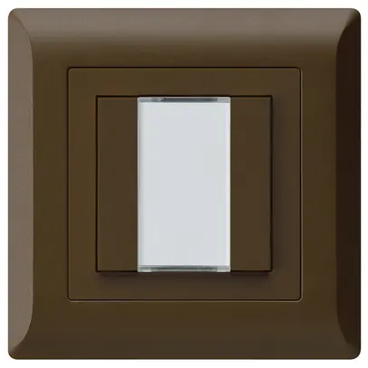 UP-Taster kallysto.line KNX 2×s/e-link braun 