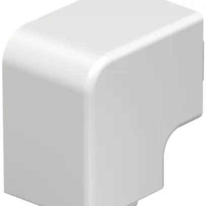 Angolo piatto Bettermann per canale d'inst.WDK bianco puro 40×40mm 