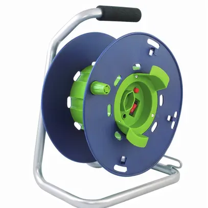 Kabelrolle STERO LOOP KU HASPEL Gr.1 blau/garu, leer IP20 