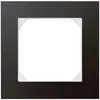 Abdeckrahmen KAL.art 1×1 94×94mm Al schwarz 
