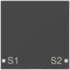Tasto SIDUS 1/2v per sensore pulsante impressione S1/S2, antracite 