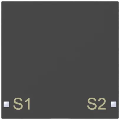 Tasto SIDUS 1/2v per sensore pulsante impressione S1/S2, antracite 