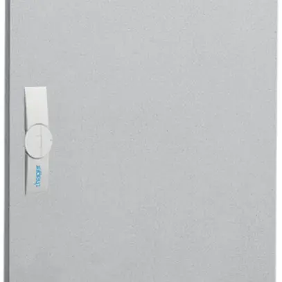Porte droite Hager univers 269×469×12mm IP00 clair 