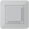 Interruttore INC kallysto.trend 3/1L grigio chiaro 