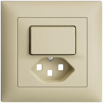 Kit frontale INC EDIZIOdue vanille 88×88mm T23 