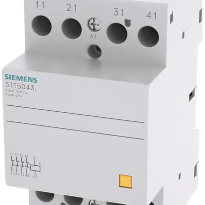 Contattore di potenza Siemens SENTRON INSTA 5TT5 230VAC, 4R 40A 