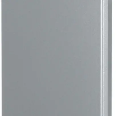 Abschlussplatte Hager BRA 85170 PC/ABS alu 