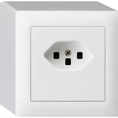 Presa AP kallysto T23 bianco con morsetti a vite 