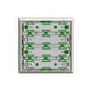 KNX-Funktionseinsatz RGB m.Temperaturfühler 1…4-fach EDIZIOdue hellgrau mit LED 