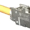 Connecteur ITplus RJ45/s, cat.6A ISO métal 10G a.couvercle anti-poussière, blanc 