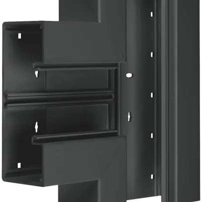 Raccordo T Hager BR 65×170mm coperchio 80mm nero 
