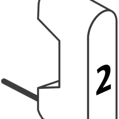 Cavalier codification Legrand no.2 10 pièces 