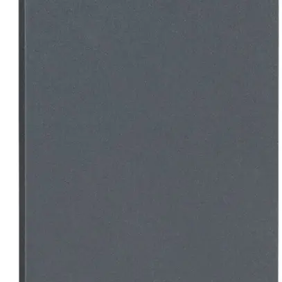 Placca di chiusura kallysto tebis per campo d'iscrizione 5 pezzi antracite 