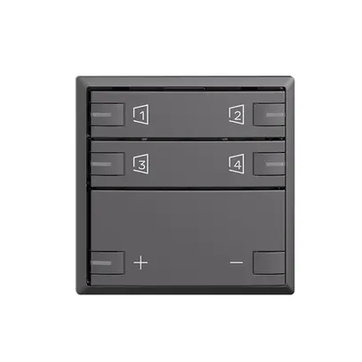 Kit montaggio Edue zeptrionAIR F, WLAN, dimmer, RGB-LED, 2×tasto, 2×commando grs 