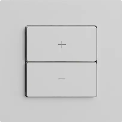 Dimmer Uni-LED 1K/2T WLAN Edue Wiser grigio chiaro 