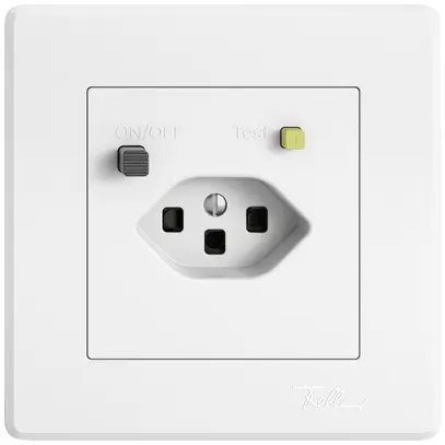 Presa FI INC EDIZIO.liv  1×T23 con shutter bi 