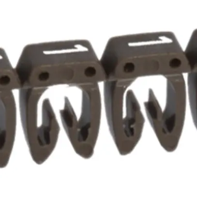 Kennzeichnungsring Legrand CAB 3, für 1.5…2.5mm² Aufdruck: '1', braun 