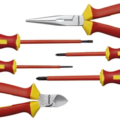 Set di pinze e cacciaviti VDE Klauke 6 pezzi 