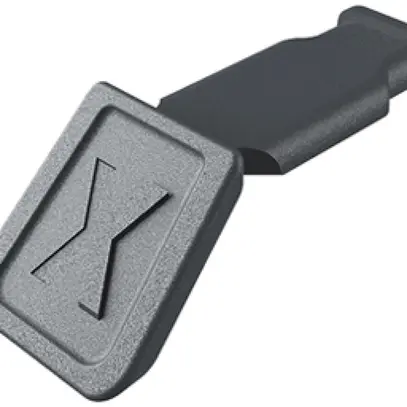 Clips KNIPEX ColorCode 10 pezzi antracite per KNIPEXtend e Comfort 21mm 