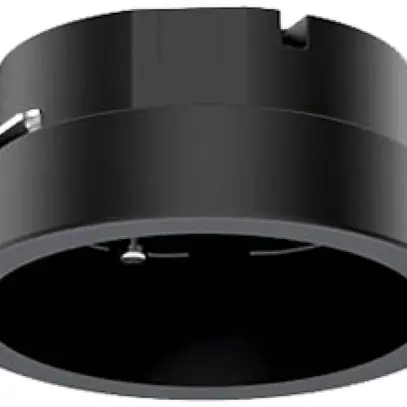 Boîtier INC Sylvania OneTrack Rosace de plafond AP poycarbonate Ø144×67mm noir 