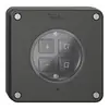 UP-Nebenstelle 1K/4T zu Dimmer Szene NEVO Wiser schwarz 