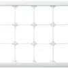 Cadre de recouvrement ENC kallysto.line 4×3 blanc horizontal 212×272mm 